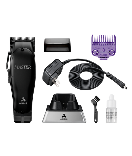 Andis Cordless Master Black Label Special Edition Clipper with Phaze Blade