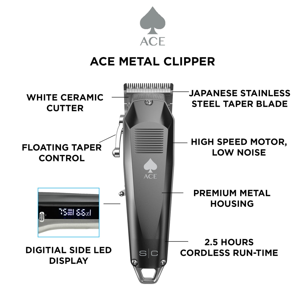 StyleCraft Ace Metal Edition Clipper