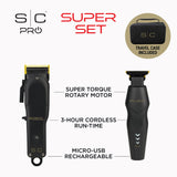 S|C Rebel Clipper + Flex Trimmer Super Set