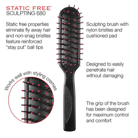 Cricket Static Free Sculpting 680 Brush