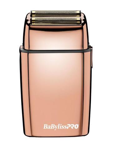 BabylissPro Rose Gold Double Foil Shaver - Empire Barber Supply