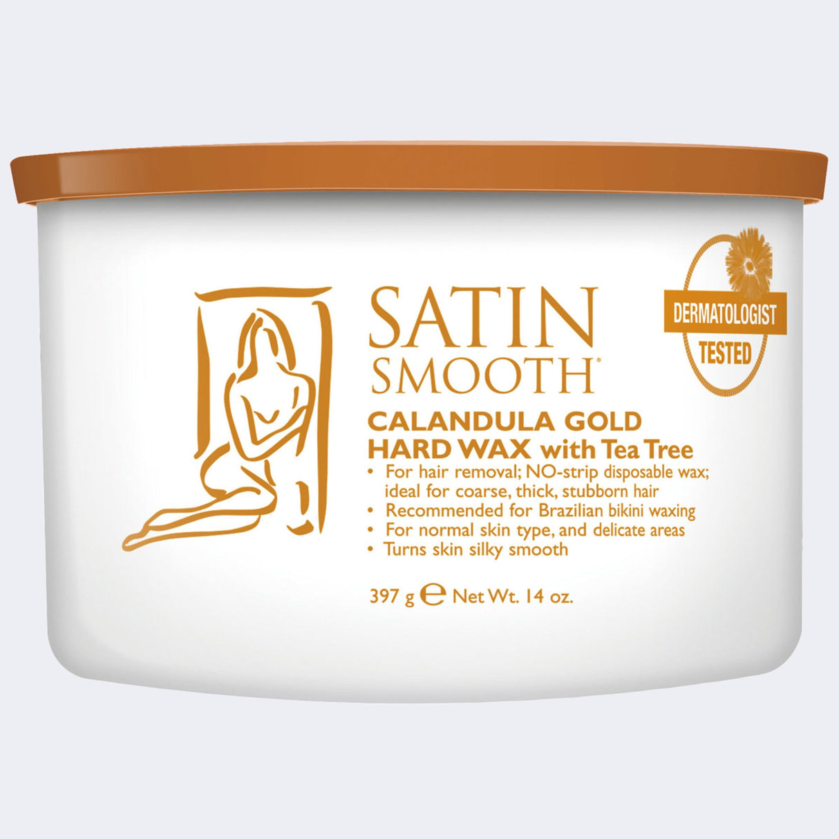 Satin Smooth Calendula Gold Hard Wax 14oz