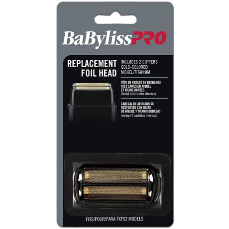 BabylissPRO Black Double Foil Shaver Replacement Head